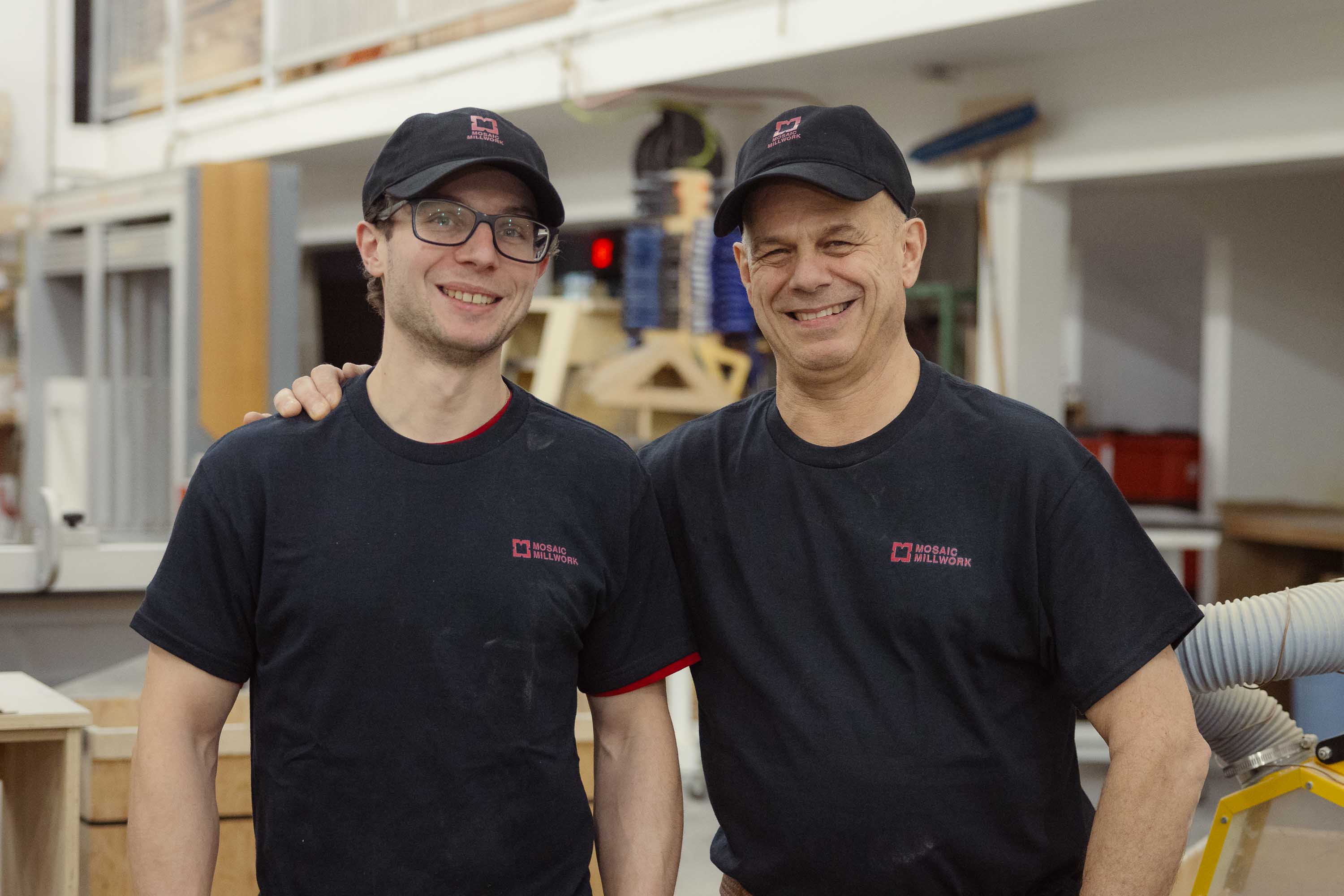 man in woodworking shop